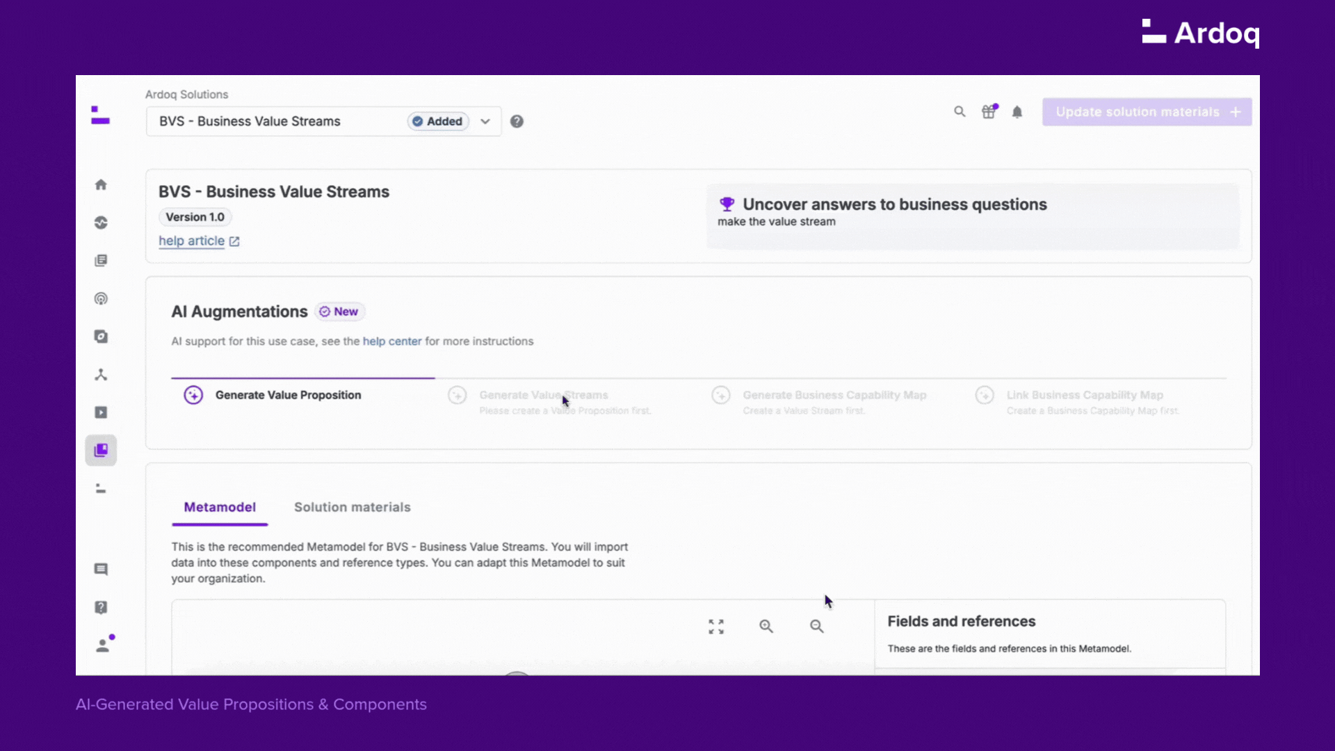 AI Value Streams Demo GIF - Generate Value Props