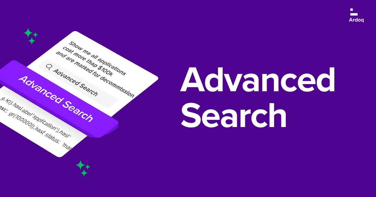 ardoq advanced search