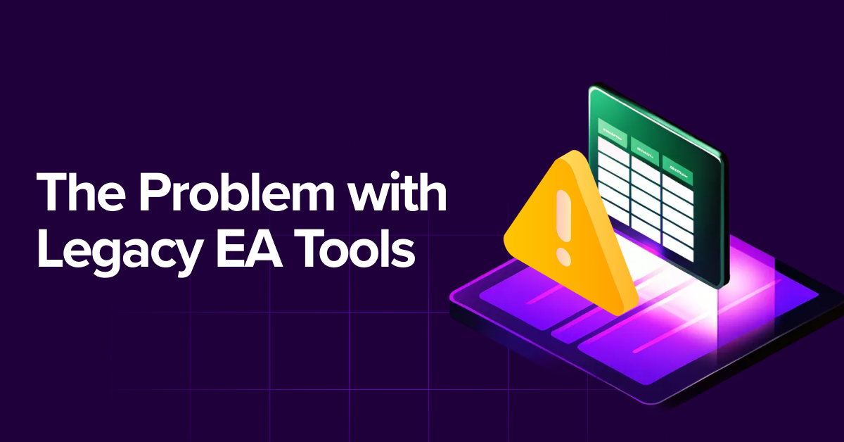 problem legacy EA tools