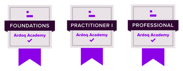 ardoq partner certification program academy foundations practitioner professional