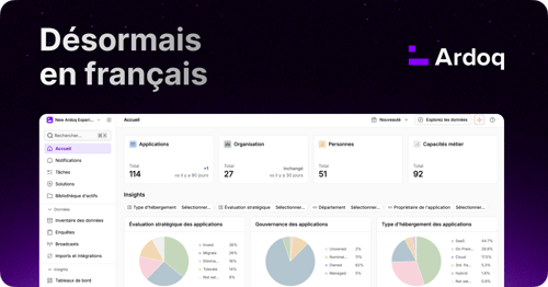 Ardoq est désormais disponible en français!