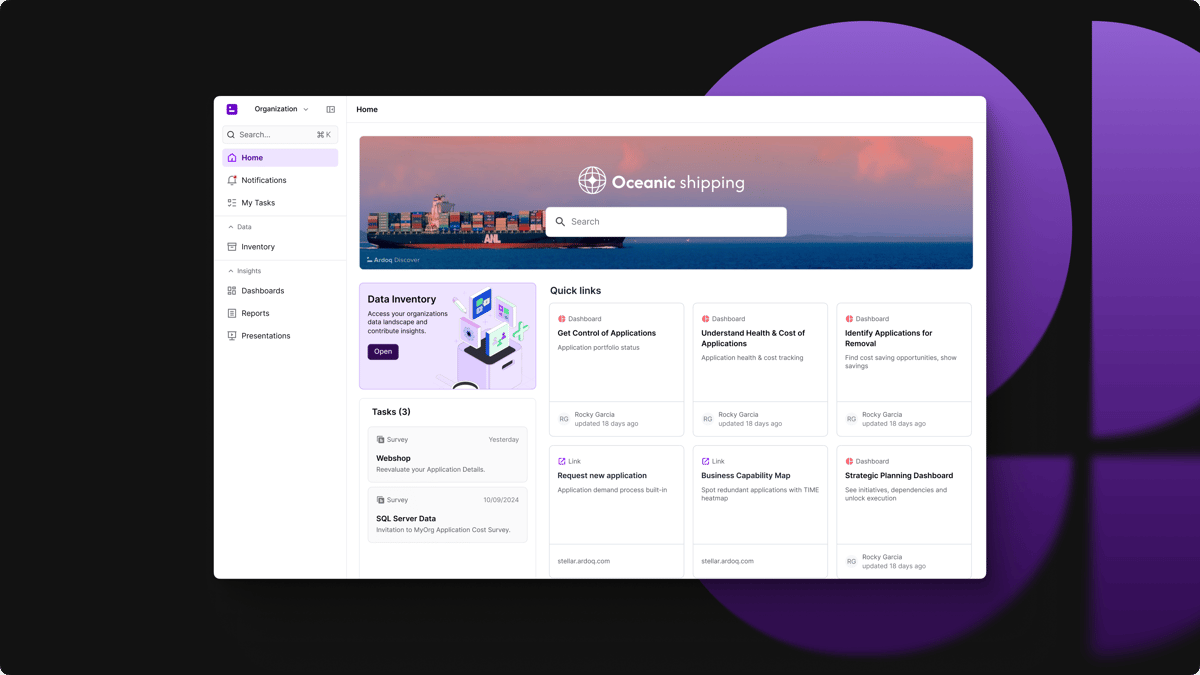 ardoq A New Discover Experience