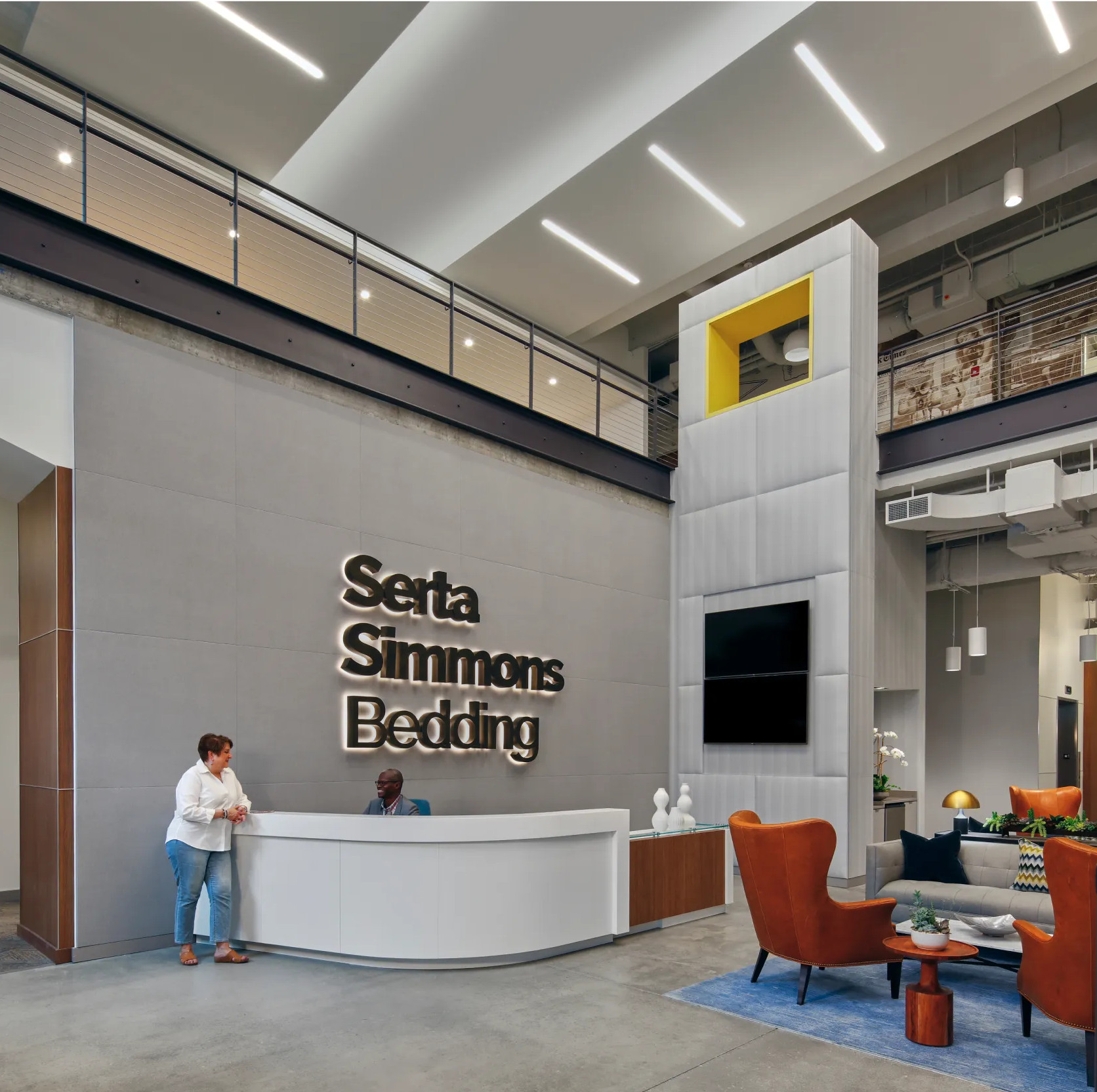 Serta-Simmons-Lobby