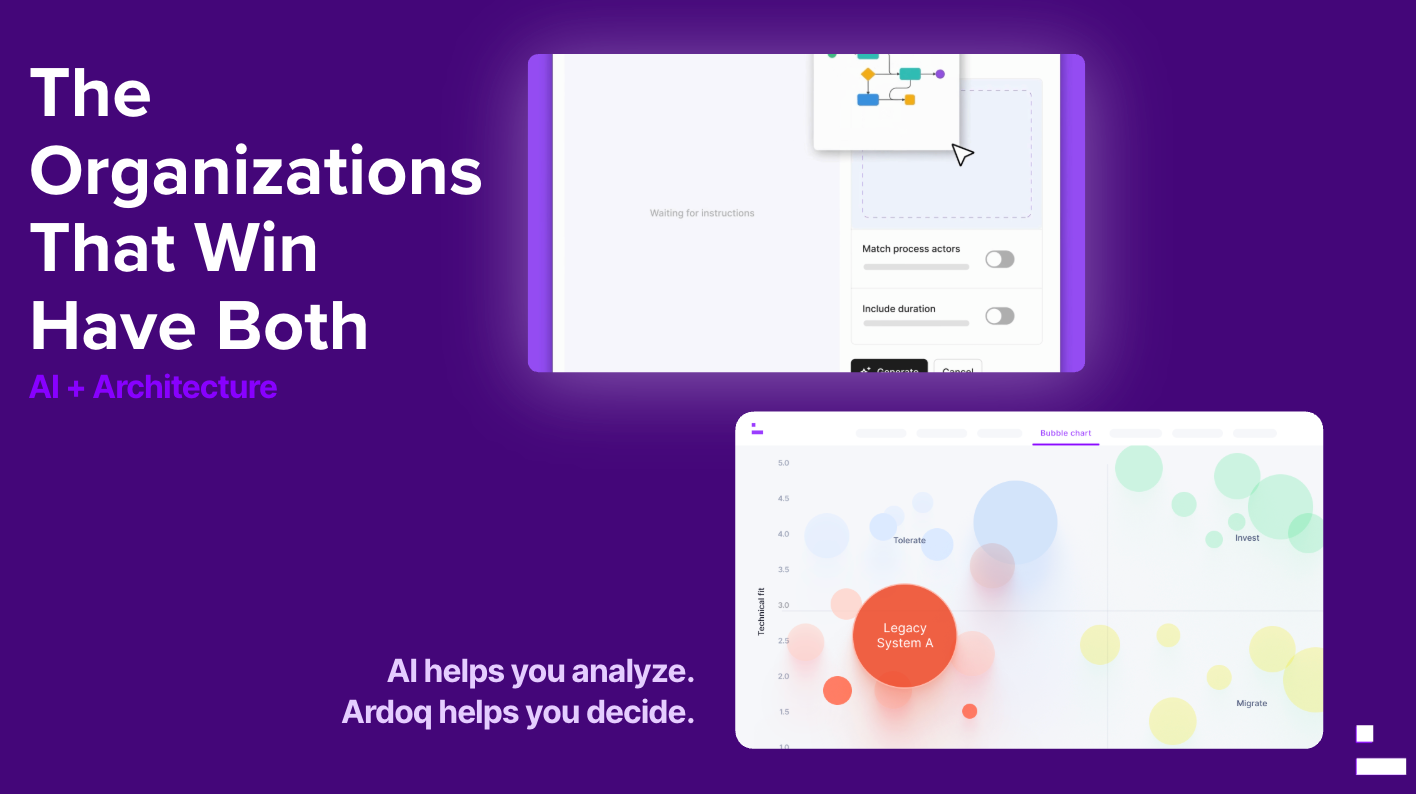 ardoq ea ai organizations win have both
