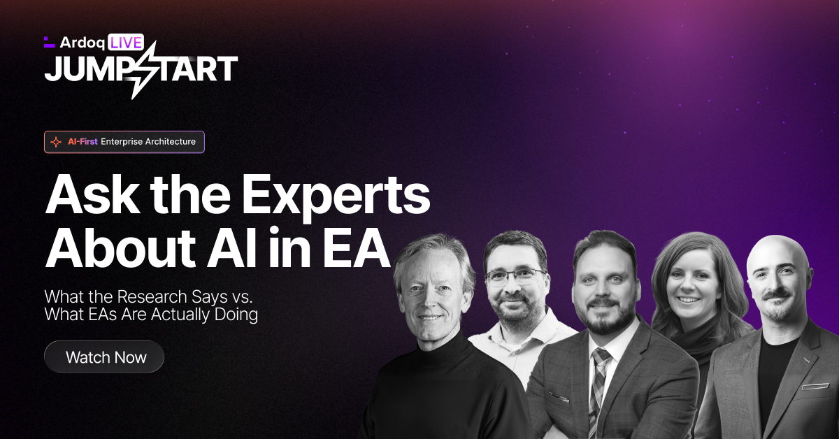 ardoq jumpstart ask the experts ai in ea