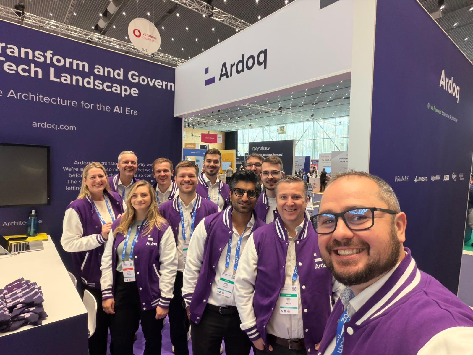 ardoq team photo gartner it symposium 2025