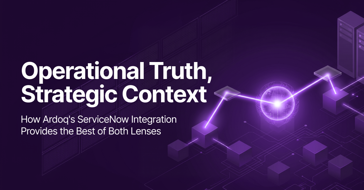 ardoq servicenow enterprise architecture
