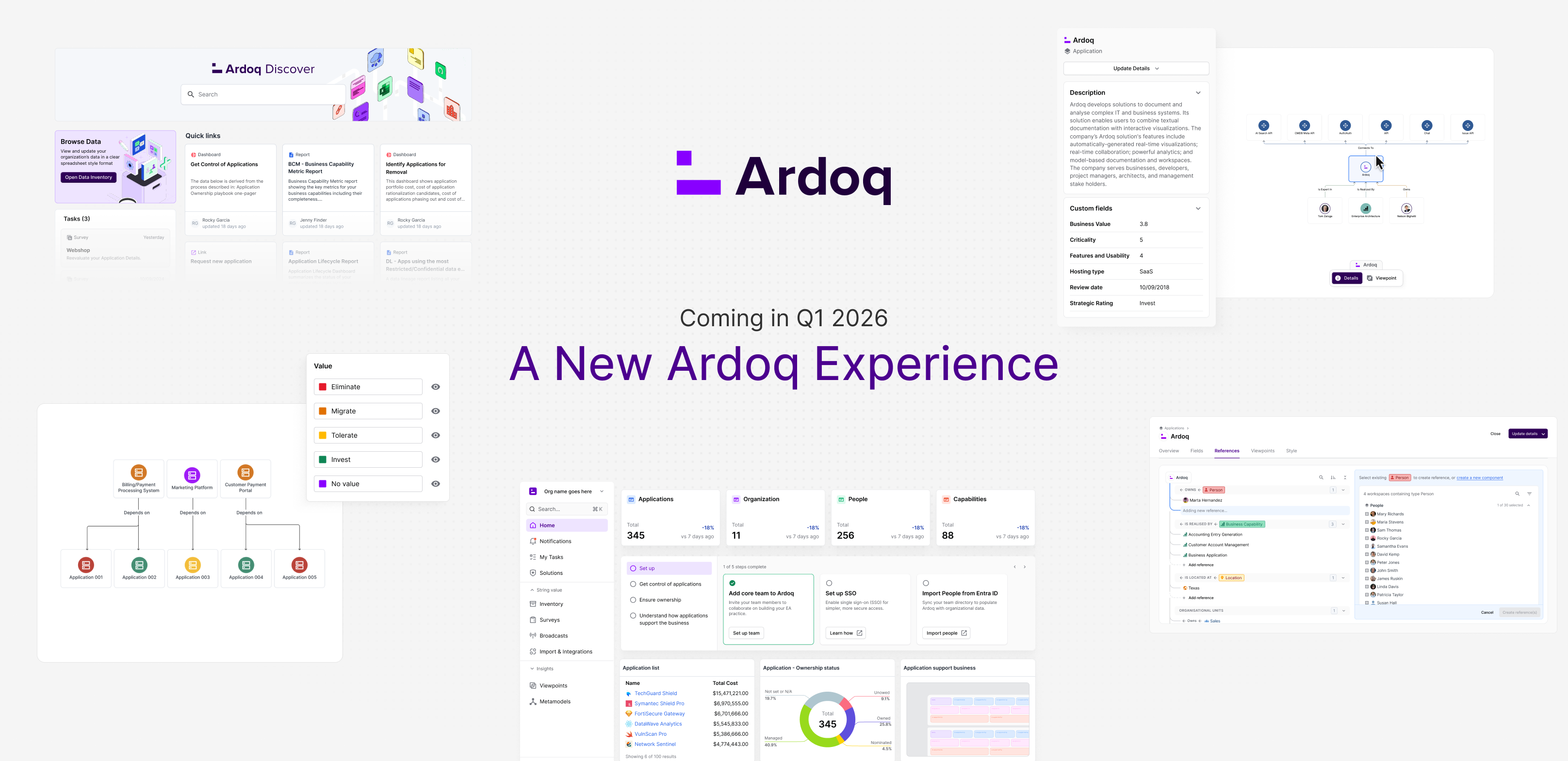 Coming Q1 2026 The New Ardoq Experience
