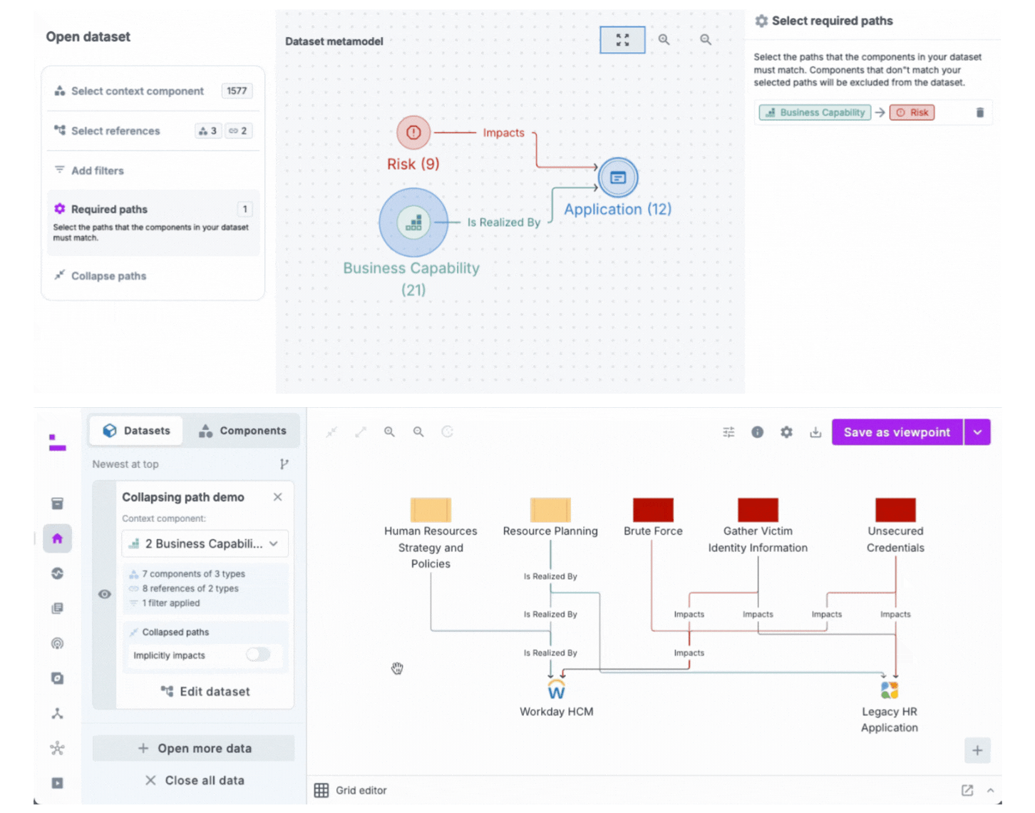 VPB Require Paths and Graph Collapsing